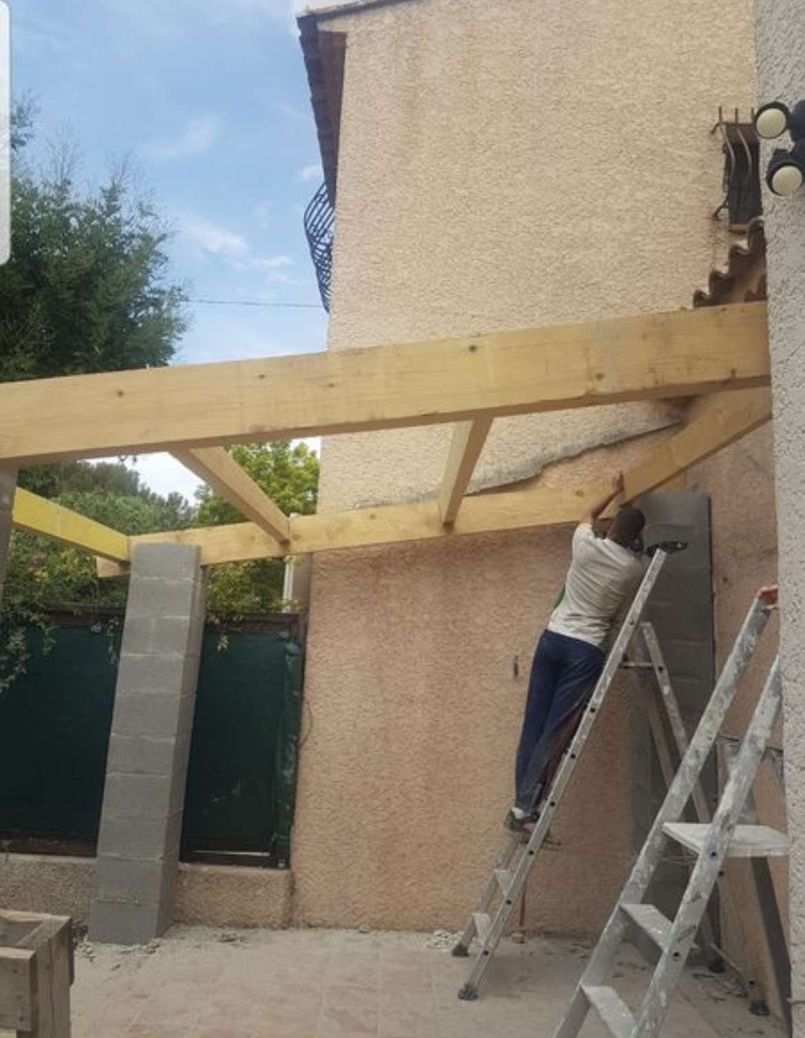 Construction annexe extension Mallemort - Artisan CB Services